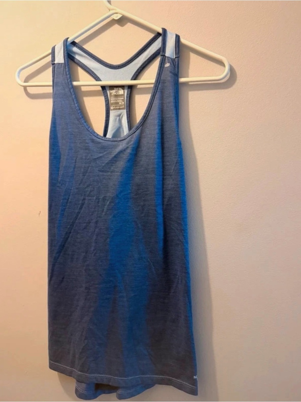 The North Face Blue Racerback Tank Top